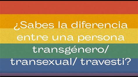 transexuale|Diferencias entre transgénero y transexual